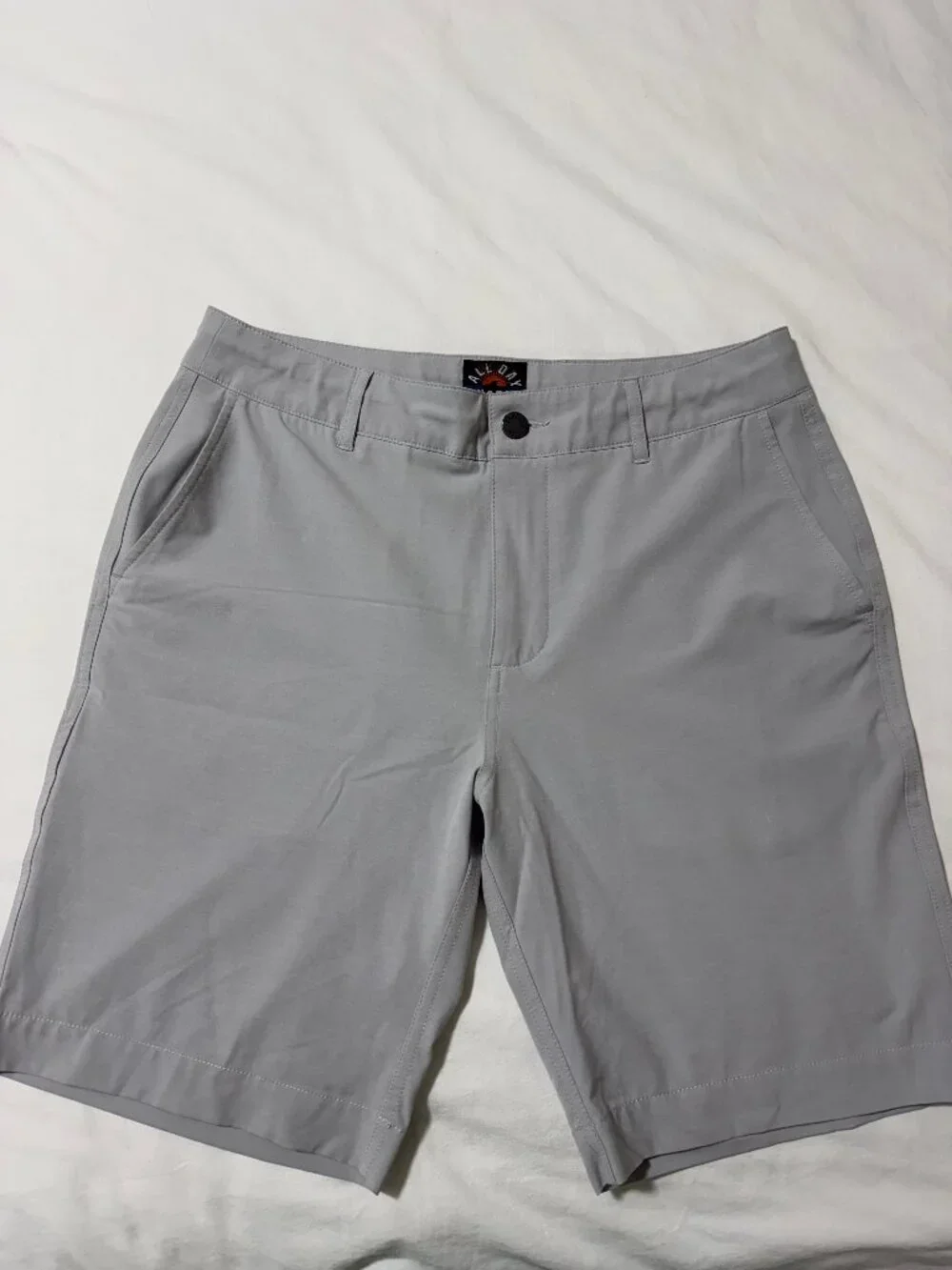 Faherty All Day Short 7” Ice Grey Men’s 31